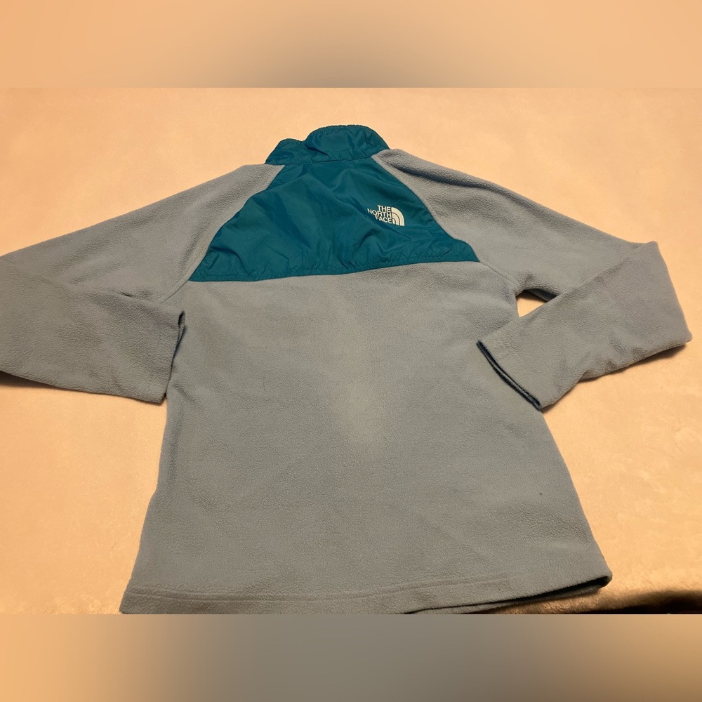 The North Face Kids Blue Fleece Jacket - Picture 4 of 7
